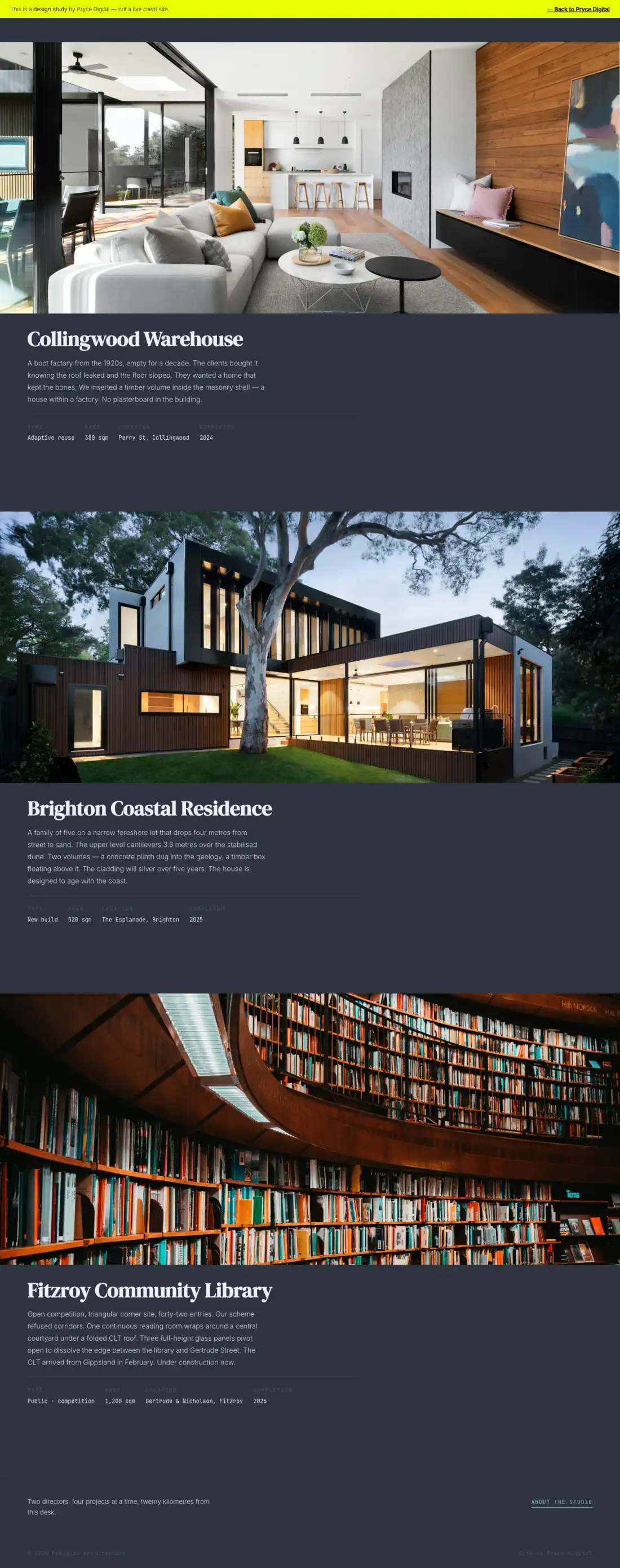 Meridian Architecture